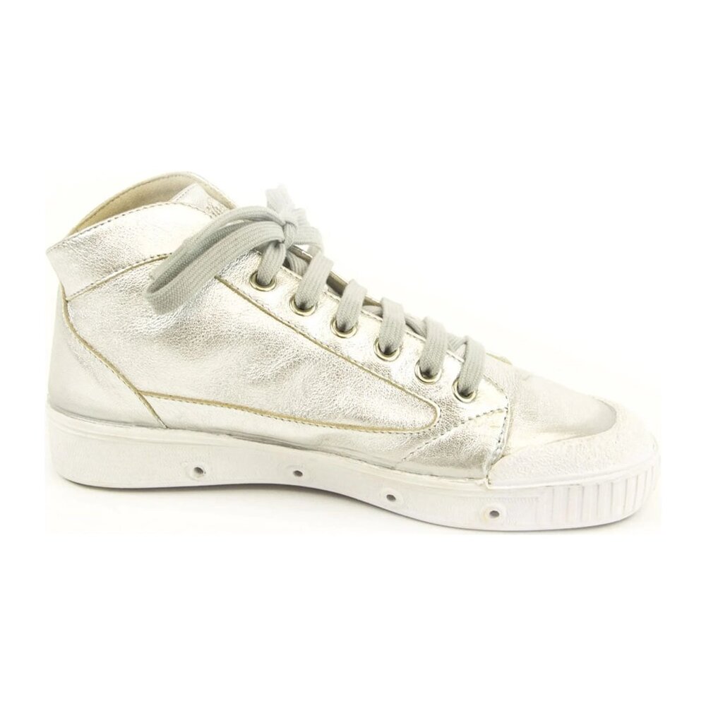 Spring Court Women's Leather M2 Glove W Sneakers Silver